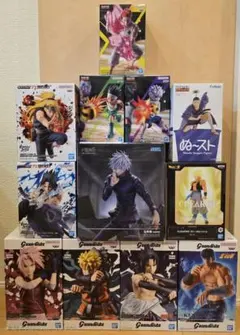 【新品未開封】ジャンプ作品　プライズフィギュア 12点まとめ売り