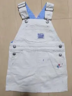 Breeze ジャンバースカート ホワイト