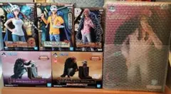 【ワンピース】ロー・コラソンフィギュア　6点セット