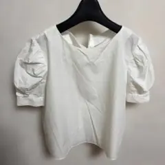 NATURAL BEAUTY BASIC パフスリーブ ブラウス Sのサムネイル