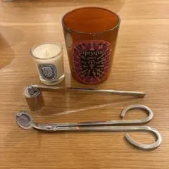 ディプティック ウィックトリマー＆スナッファー＆空き瓶＆ミニキャンドル4点セット