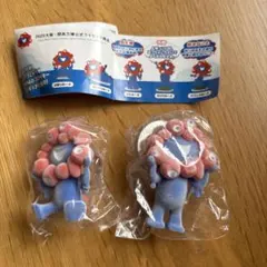 ミャクミャク　フロッキー2種類　カプセルなし