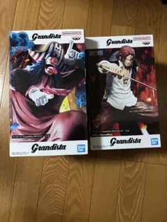 ワンピース Grandista バギー シャンクス フィギュア 2種