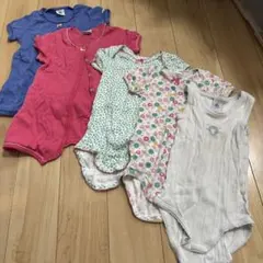 ロンパース・カバーオール 5点セット