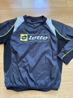 Lotto ピステ ウィンドブレーカーブラック　140cm