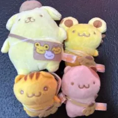 ポムポムプリン チームプリン みんなでお散歩でちゅ マスコット