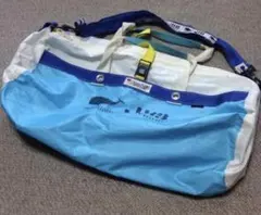 美品】JIB ジブ リュックバックM グレー×ダークブルー ボストンバッグ