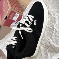 VANSボアスニーカーメンズ26.5cm ブラック