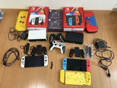 Nintendo Switch 有機ELモデル 本体とコントローラーセットx 2