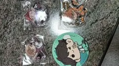 アクリルキーホルダー4個