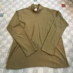 【ANATOMICA/アナトミカ】 モックネックカットソー　Mサイズ　ベージュ