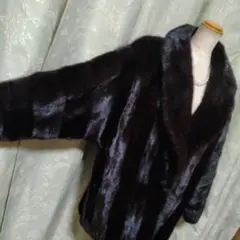 新品同様✩ドルマン型✩ミンク✩ファーコート✩柔らか✩艷やか✩綺麗