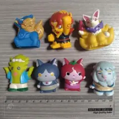 妖怪ウォッチ 指人形 ソフビ フィギュア 7体セット - メルカリ