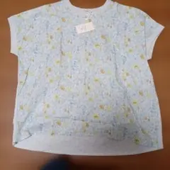 新品 クラウドナイン 花柄 半袖 カットソー　Tシャツ　タグ付きのサムネイル