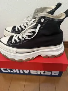 CONVERSE ALL STブラックハイカットスニーカー27トレックウェーブ