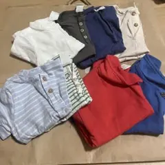 h&m ベビー服 まとめ売り 74cm ポロシャツ
