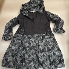 Bel Paci フラワーパターン トレンチコート サイズ3