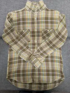 最終価格　FINE BROTHER チェック柄ネルシャツ