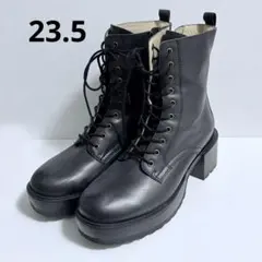 あしながおじさん レースアップ ブーツ 厚底 23.5㎝