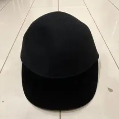 aula no stitching wool cap black