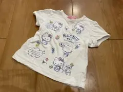 【可愛い♡】Hello Kitty パフスリーブ Tシャツ 95サイズ　ニシキ製