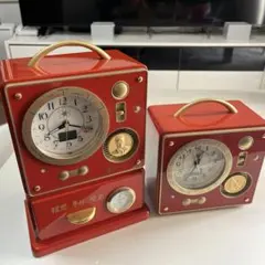 SEIKO スジャータ 記念置時計　2個　美品