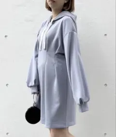【F】one way タック入りダンボールワンピースのサムネイル