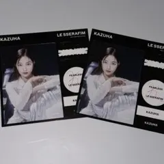 LE SSERAFIM Fearless ルセラフィム カズハ ステッカー