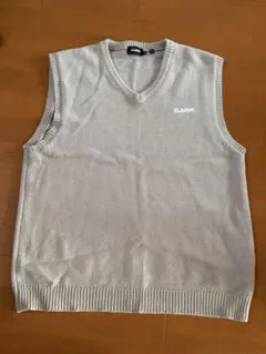 XLARGE グレータンクトップニット