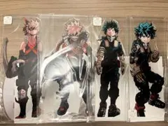 僕のヒーローアカデミア　アクリルMEGAフィギュア　緑谷出久　爆豪勝己　セット