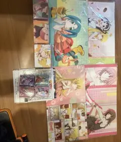 トレカアイテムくじ 物語シリーズ まとめ売り スリーブ ラバーマット 