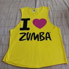 I ❤️ ZUMBA タンクトップ XS/Sリメイク