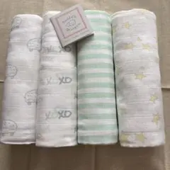 【新品未使用】aden＋anais おくるみ4枚セット