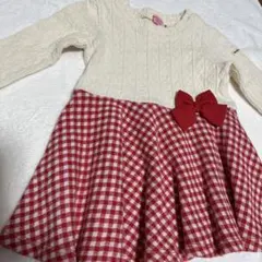 ミキハウス HOTBISCUITS ワンピース♡