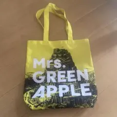 Mrs. GREEN APPLE トートバッグ イエロー - メルカリ