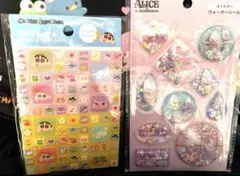 クレヨンしんちゃん　タイルシール　ウォーターシール　フレークシール　正規品