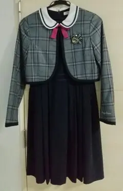 メゾピアノ ワンピース ボレロ付き