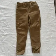 ベージュ スリムフィットパンツ XS