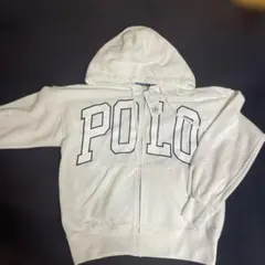 POLO ホワイト パーカー US