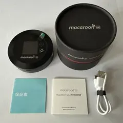 【極美品】macaroon SE 4G LTE モバイルルーター 本体