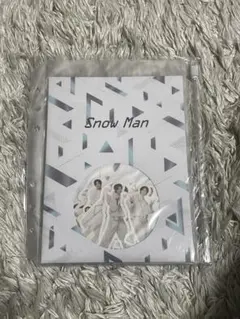 SnowMan ポートレートシリーズ フレークシール、メモ帳、クリアファイル