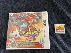 完動品 美品 ⋆✦ 妖怪ウォッチバスターズ 赤猫団 月兎組 3DS カセット
