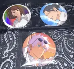 呪術廻戦 セガ ラッキーくじ 缶バッジ 五条悟 夏油傑 家入硝子