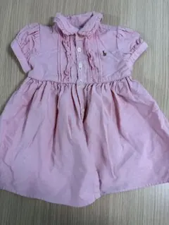 Ralph Lauren ピンク ワンピース 12M 80cm