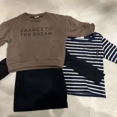 Tシャツ、スウェット3点セット 80サイズ
