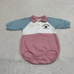 フタフタ ロンパース フタくま 襟あり バースデイ カラフル