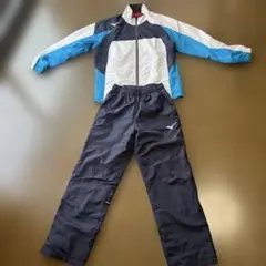 Mizuno オレンジ ネイビー ジャケット パンツセット - メルカリ