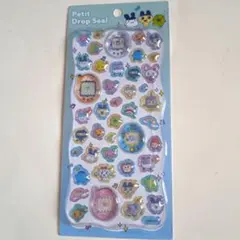 プチドロップシール たまごっち みみっち シール 文房具 まめっち くちぱっち