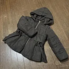 petit main ブラウン　ペラムダウンコート 120cm