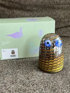新品　iittala /イッタラ　バード　フクロウ　黄色　Owl /廃盤のサムネイル